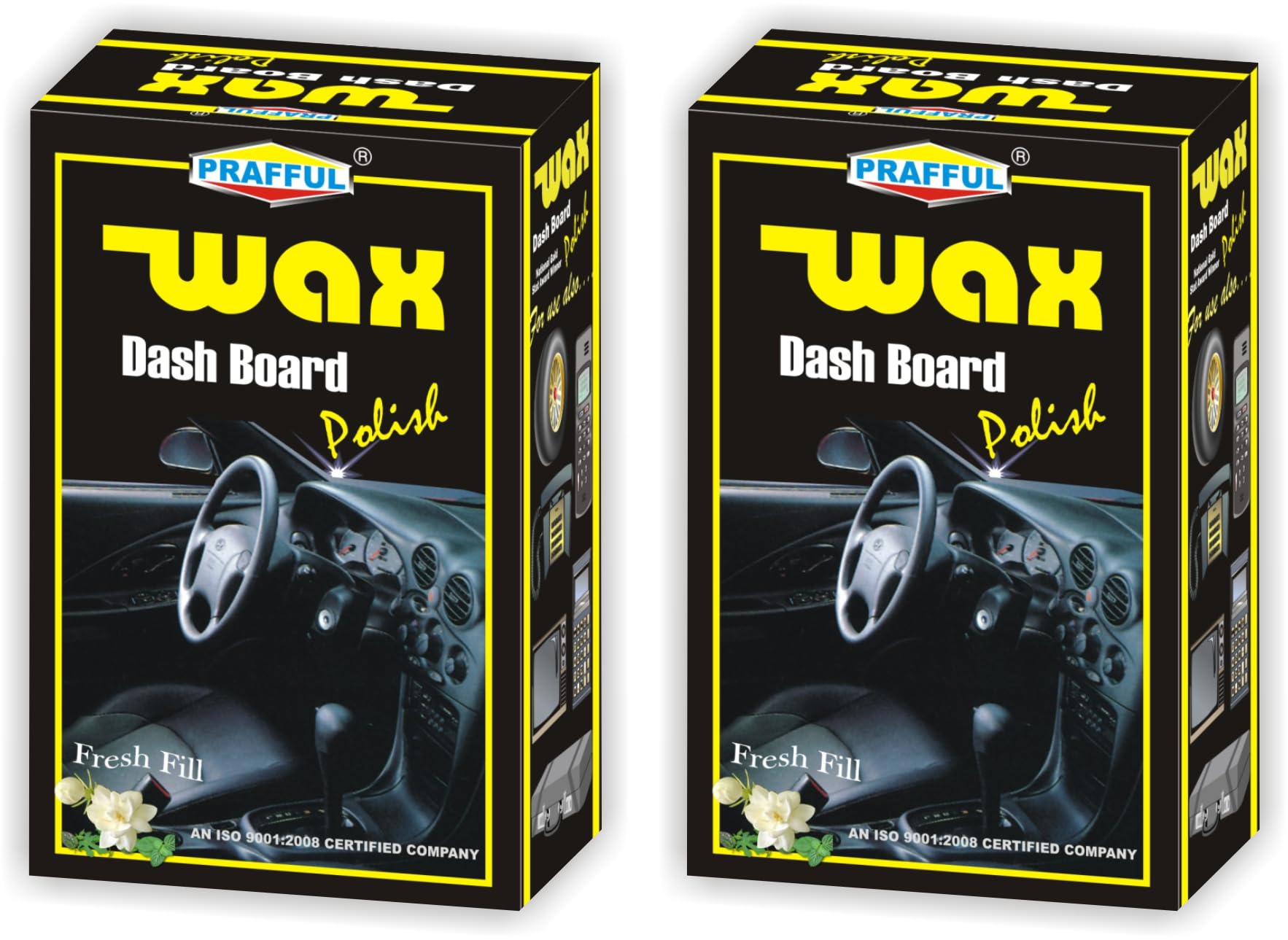 PRAFFUL Dashboard Polish 140 ml with cleaners & silicone | Restore, shine dull dashboards| Protect from UV rays, cracking, fading & sun heat | rubber, plastic, vinyl parts of car & bikes (Pack of 2)-image-16