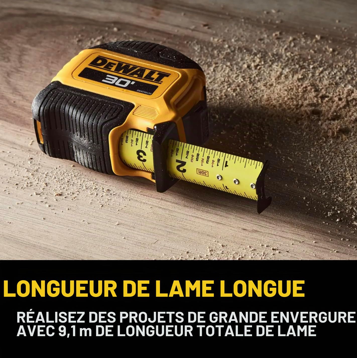 Dewalt Atomic Compact Series Mètre à ruban 30'