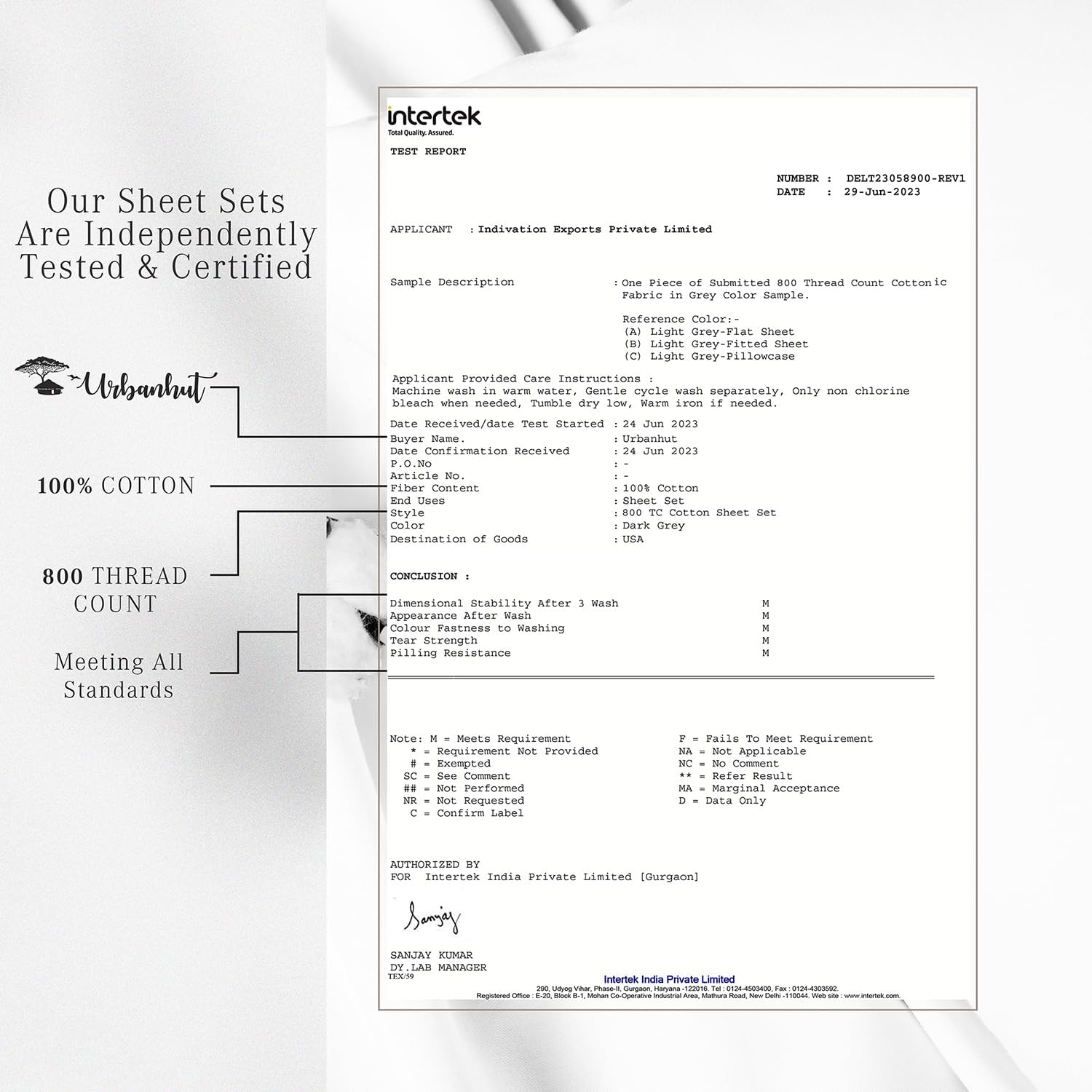 URBANHUT 800 Thread Count 100% Cotton Damask King Size Sheets, 4 Piece Striped King Size Bedsheets, Luxury Hotel Sheets Sateen Weave - Better Than Egyptian, 16" Elasticized Deep Pocket- White