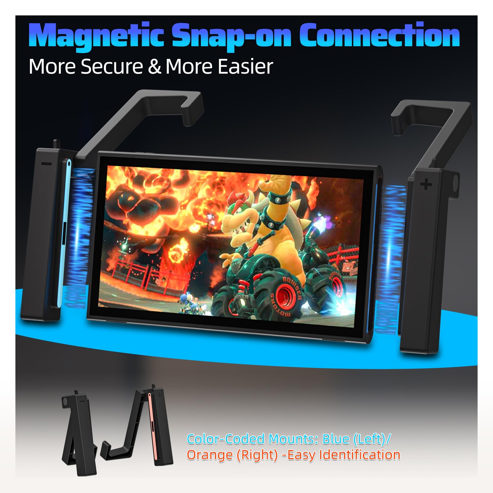 Amazon.com: ECHZOVE Switch 2 Adjustable Car Headrest Mount
