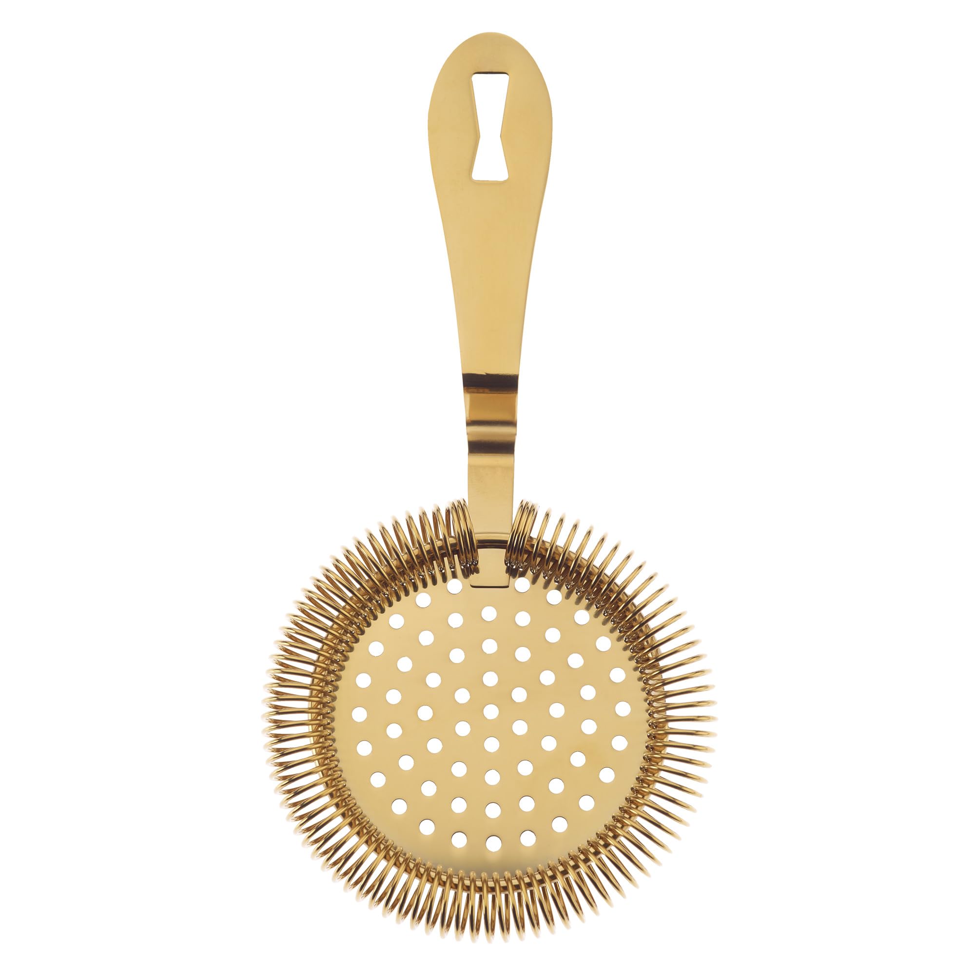 Barfly Deluxe Antique Hawthorne Spring Strainer / Gold / Bar Strainer Bar Strainers