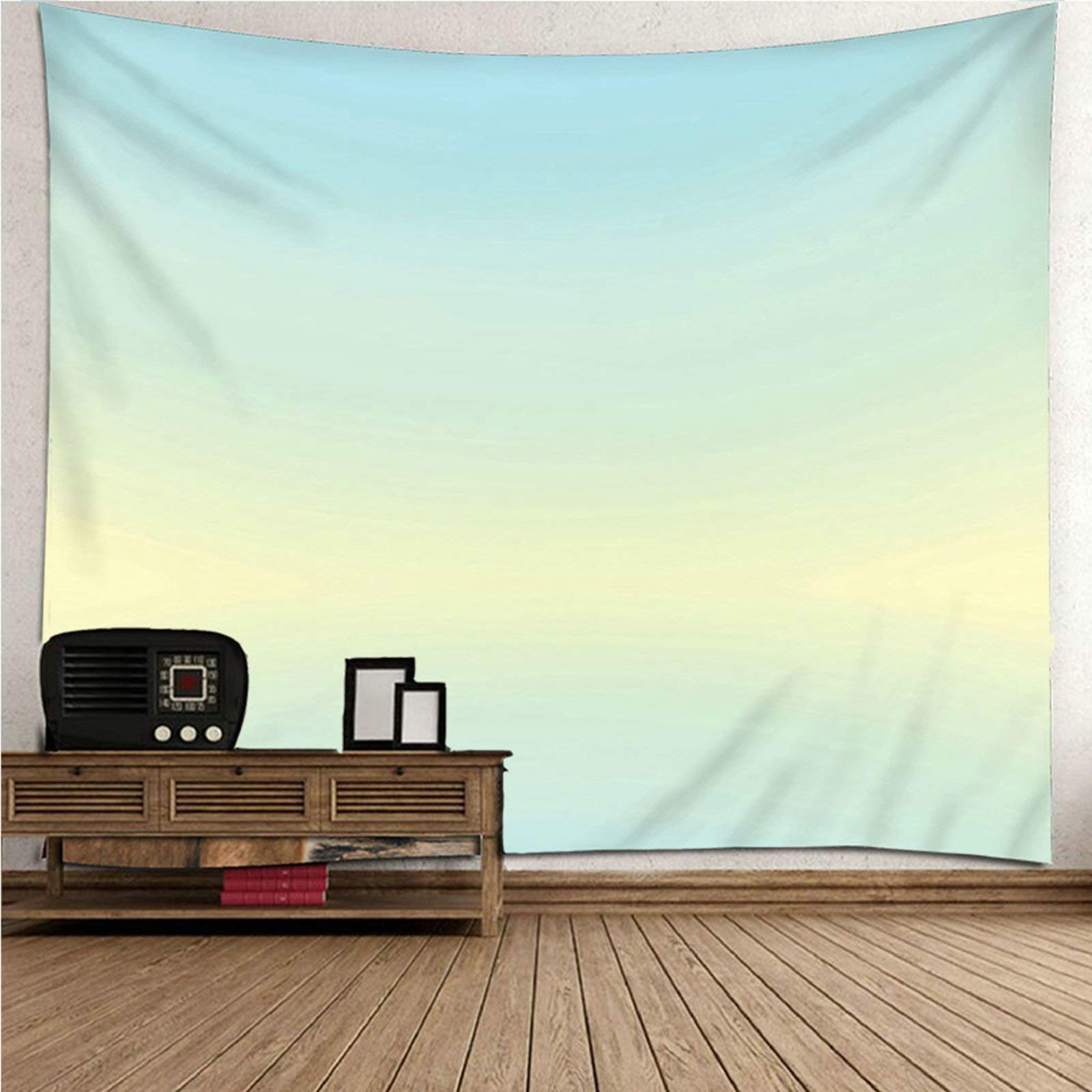 Tapiz de pared KnSam de 150x150 cm para dar vida y color a paredes blancas de salón
