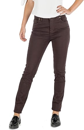 Capitán Denim W71082C Vaqueros Skinny, Marrón (Marrón Chocolate C), (Tamaño  del Fabricante:46) para Mujer: Amazon.es: Ropa