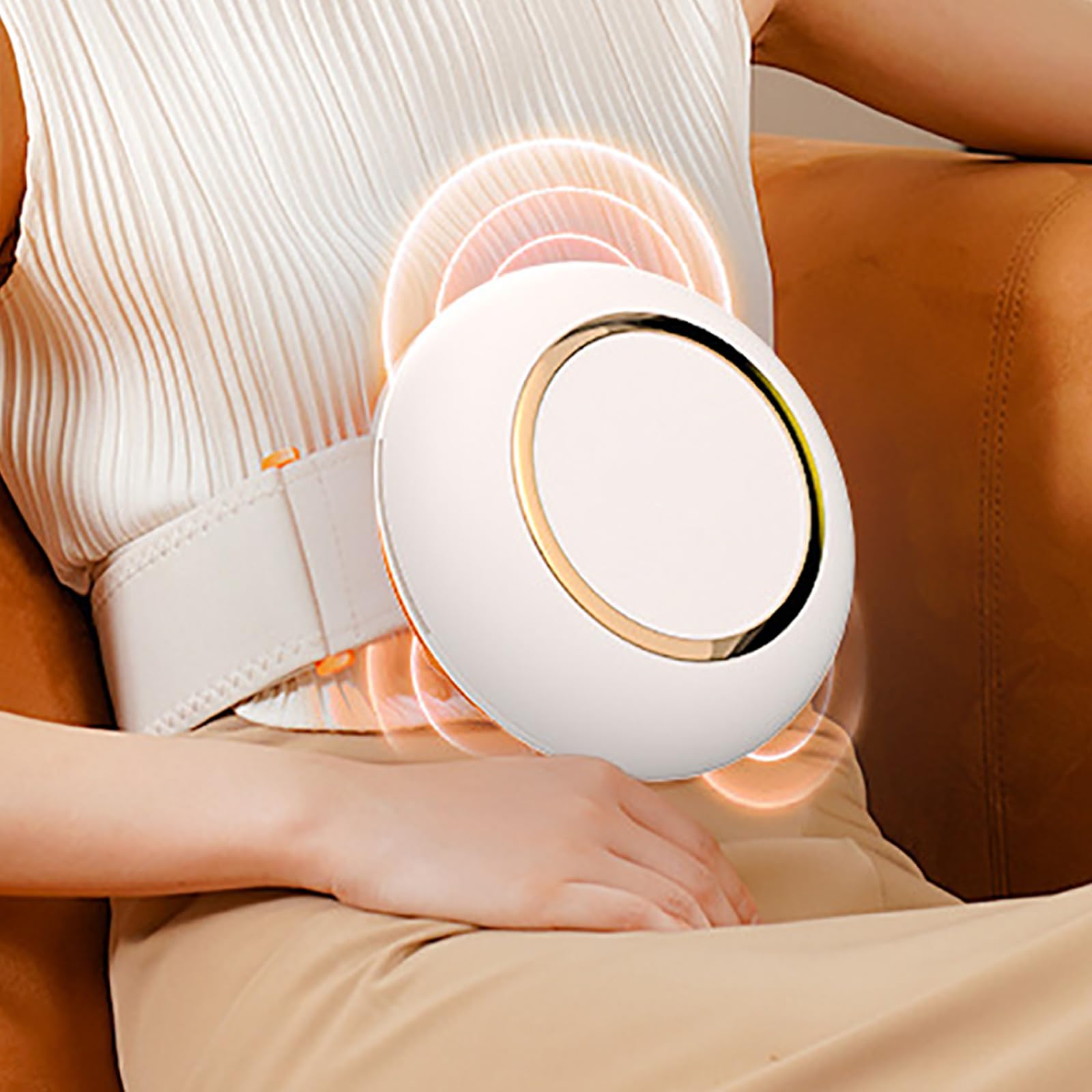 Cintura di Dimagrimento Elettrico Wireless, Massaggiatore Addominale Elettrico, Testa di Massaggio da 4 Cm, 3 Tempi Intelligenti, per Il Benessere dei Dipendenti Aziendali E La Famiglia