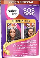 Salon Line SOS Cachos Kit Super Óleos Shampoo 300ml + Condicionador 200ml