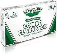 Vista 3 de Crayola marcadores y crayones a granel, Classpack de 256