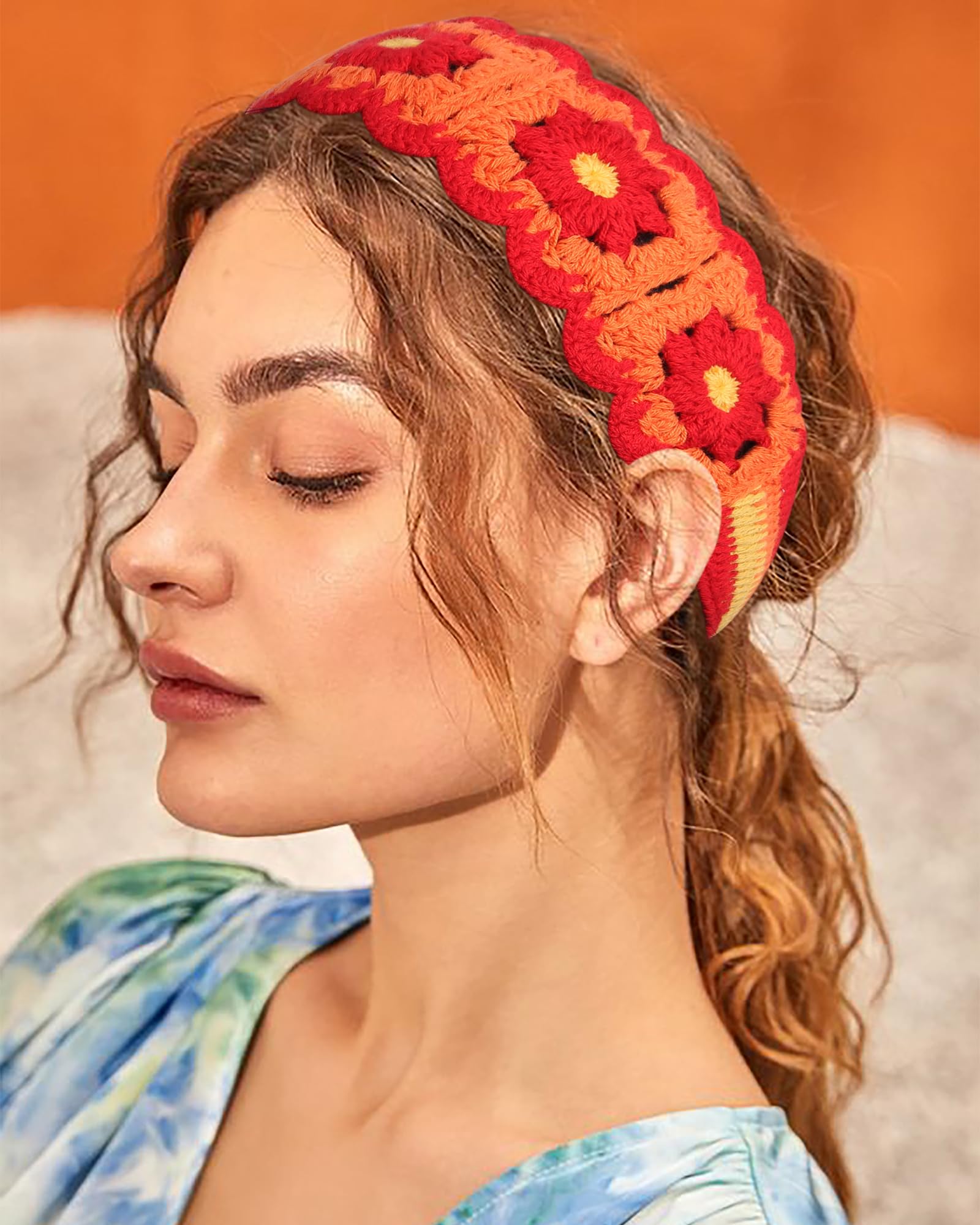 Amazon.com : HAIMEIKANG Hippie Hair Bandanas Headbands for Women