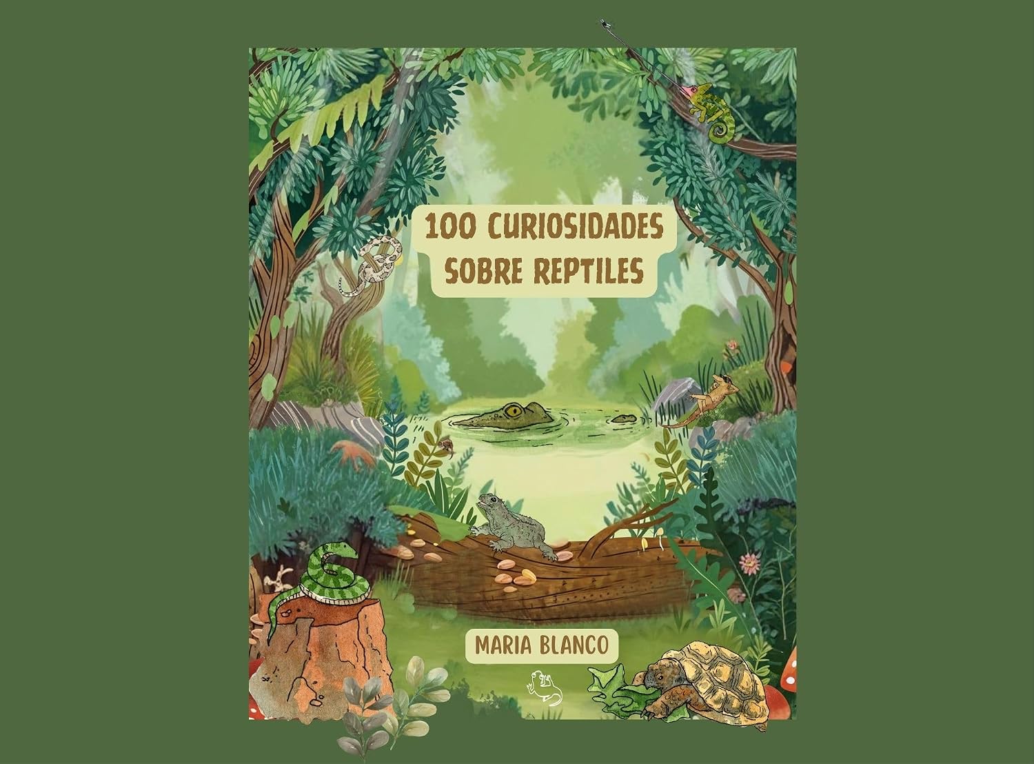 100 Curiosidades sobre Reptiles: Datos increíbles con ilustraciones originales | A partir de 6 años (Wildwhiz Series: Interesting facts about Nature) (Spanish Edition)