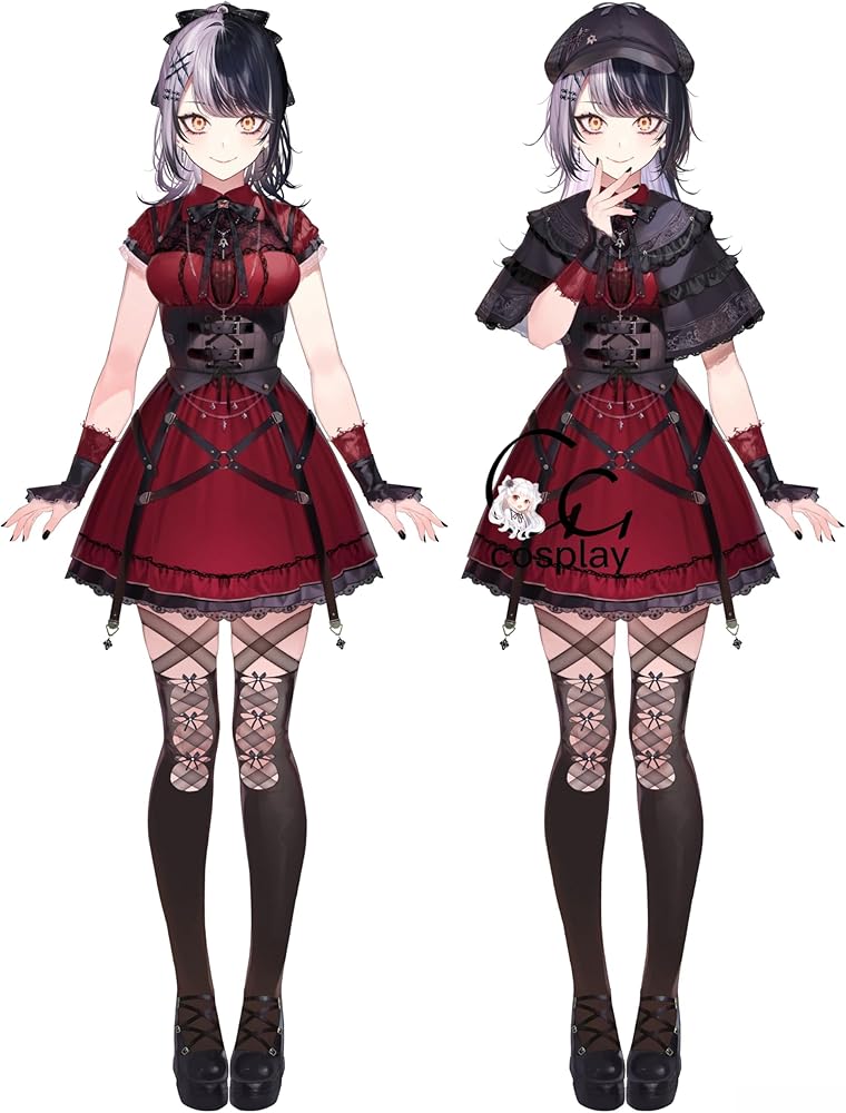 Amazon.co.jp: GGcosplay Vtuber Shiori Novella シオリ・ノヴェラ 新