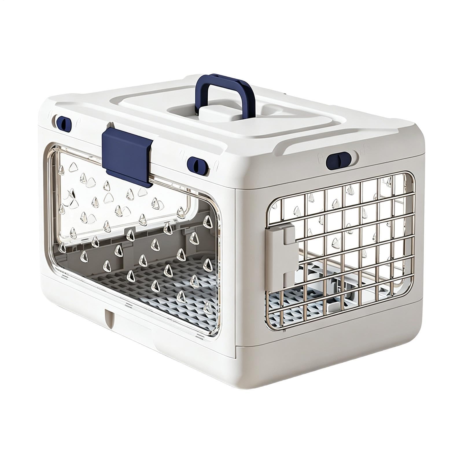 Transportín Para Perros Jaula Rígida Portamascotas | Transportín Rígido de Perros Para Salidas Camping Senderismo Ciclismo Viajes Carretera Aventuras Con Cachorros Pequeño