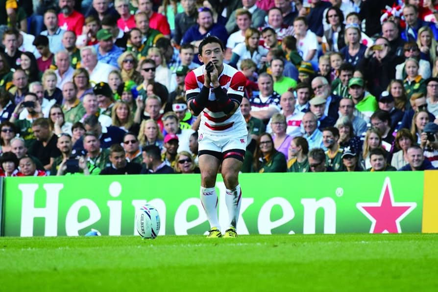 ラグビーワールドカップ　五郎丸さん　直筆サイン入り　キックティー Yahoo!オークション -「五郎丸サイン」の落札相場・落札価格