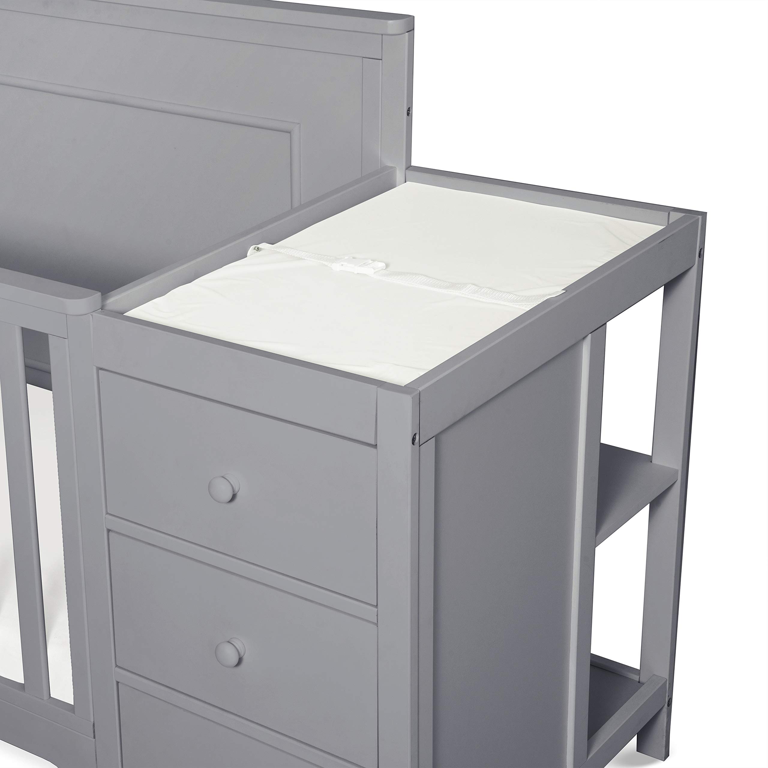 Carter's by DaVinci Dakota 4in1 Crib and Changer Combo in Grey