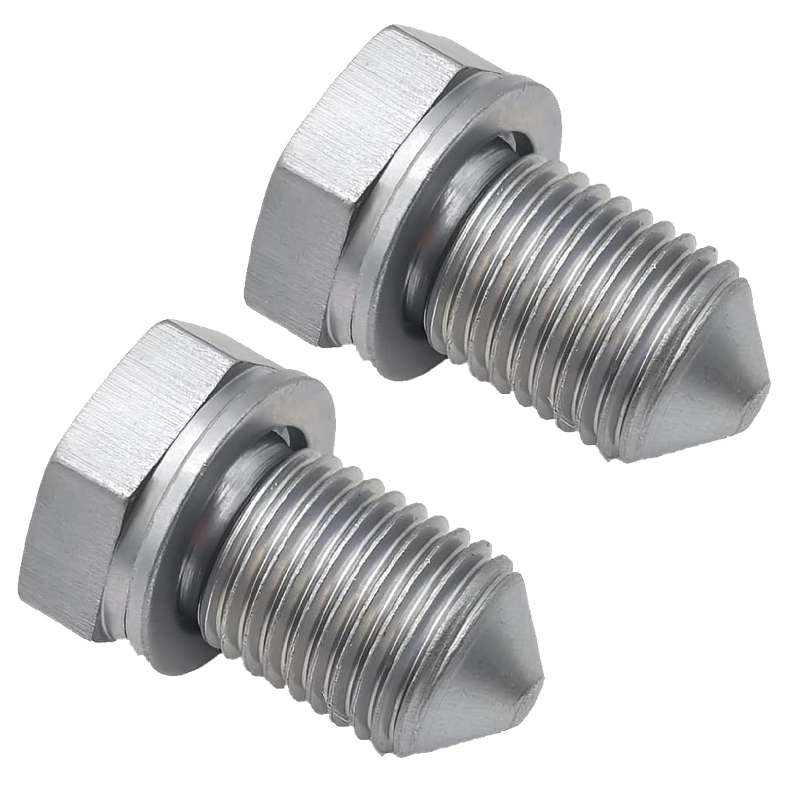 2 stuks olieaftapplug, N90813201 N90813202 olieaftapplug m14x1,5, olieaftapschroef, afdichtring olieaftapschroef voor auto's