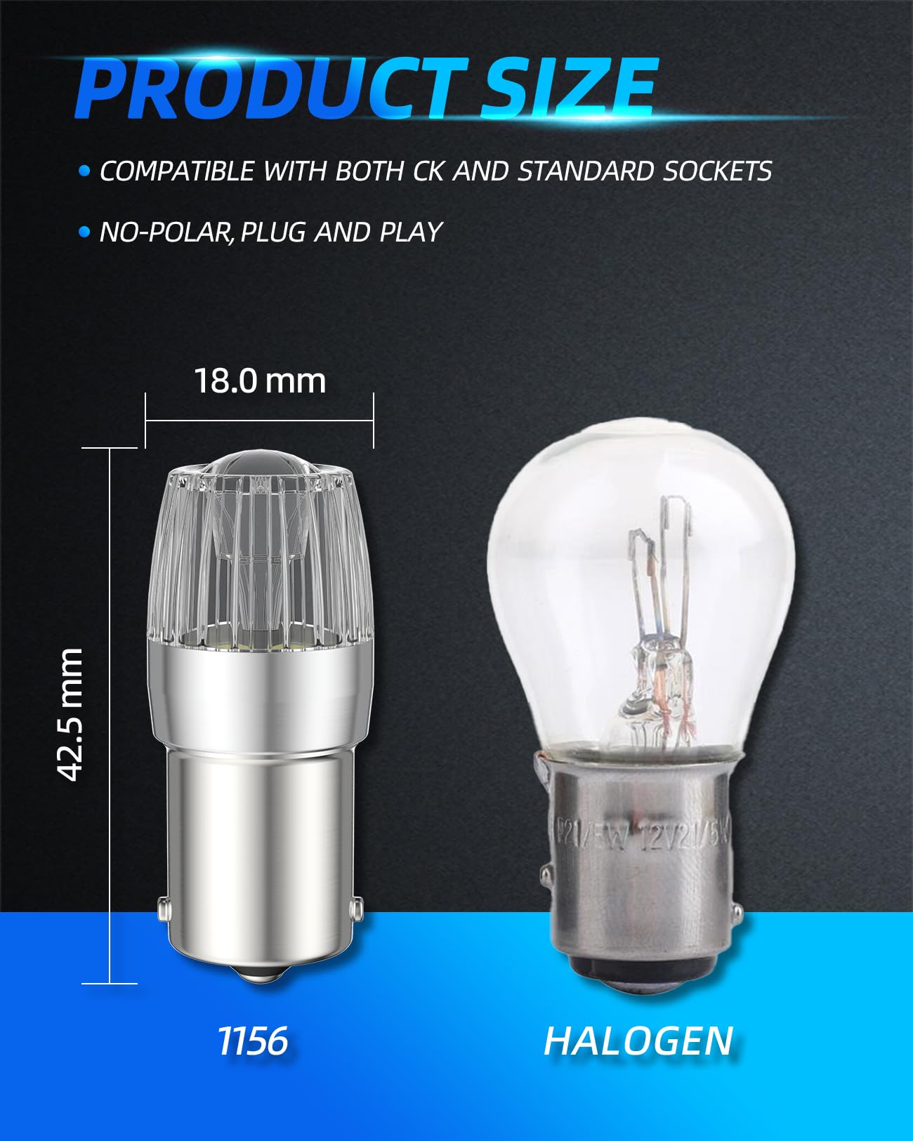 Żarówki LED P21W 1156 BA15S 7506 1141 do samochodów LED światło cofania do jazdy dziennej DRL tylne światła przeciwmgielne kierunkowskazy hamulca 12 V 24 V 6500K białe