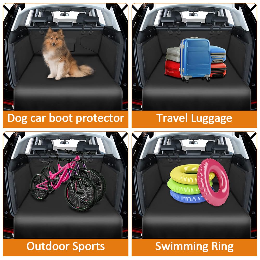 Cani Telo Bagagliaio Auto, per Vauxhall Corsa 5-Door F E D C B A 2008+ Tappetino di Protezione del Bagagliaio dell'auto Impermeabile e Resistente Telo Bagagliaio Auto