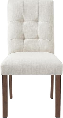 Miniatura 9 de Merax Juego de mesa de comedor de 60 pulgadas de largo para 6 personas con 4 sillas tapizadas de lino y banco, juego de mesa moderno para 6, ideal