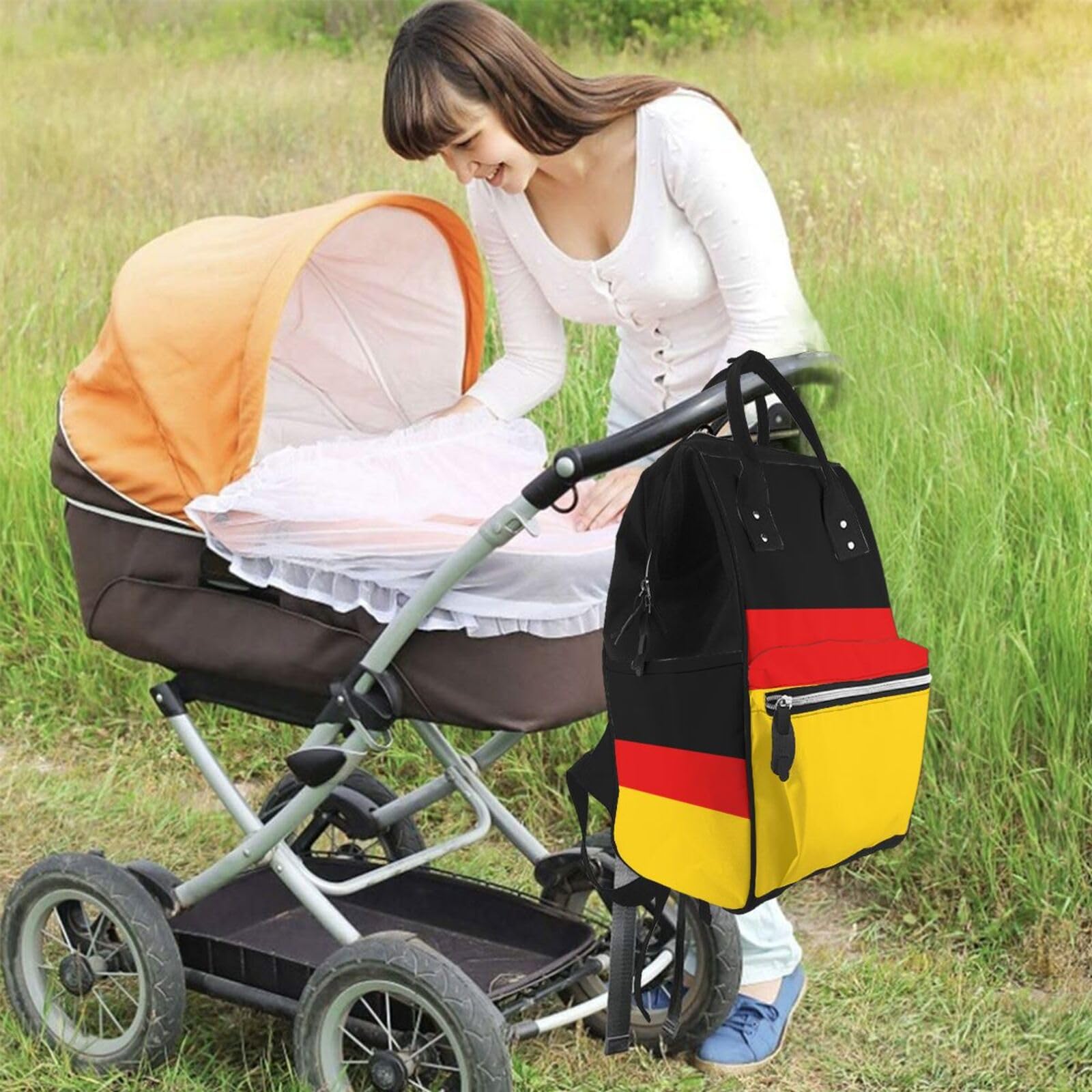 Pañaleras Para Bebe - Zaino versatile per pannolini e pannolini per mamme e papà
