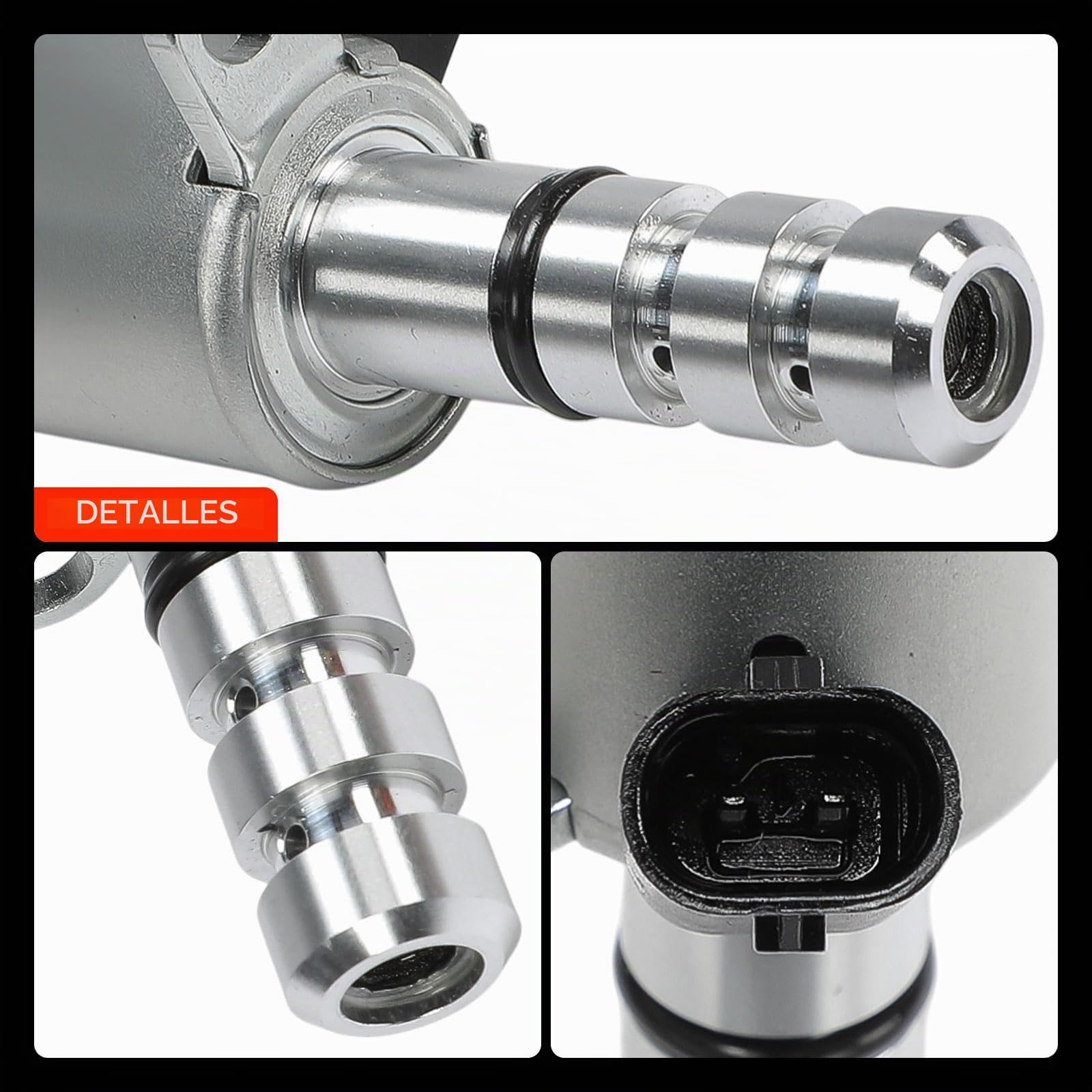 Frankberg Ajustador del árbol de levas de la válvula de control 04L906455A | Compatible con: T.o.u.r.a.n 5T1, A1 Sportback 8XA 8XF, Limusina A3 8VM 8VS, O.c.t.a.v.i.a III 5E3 NL3 NR3