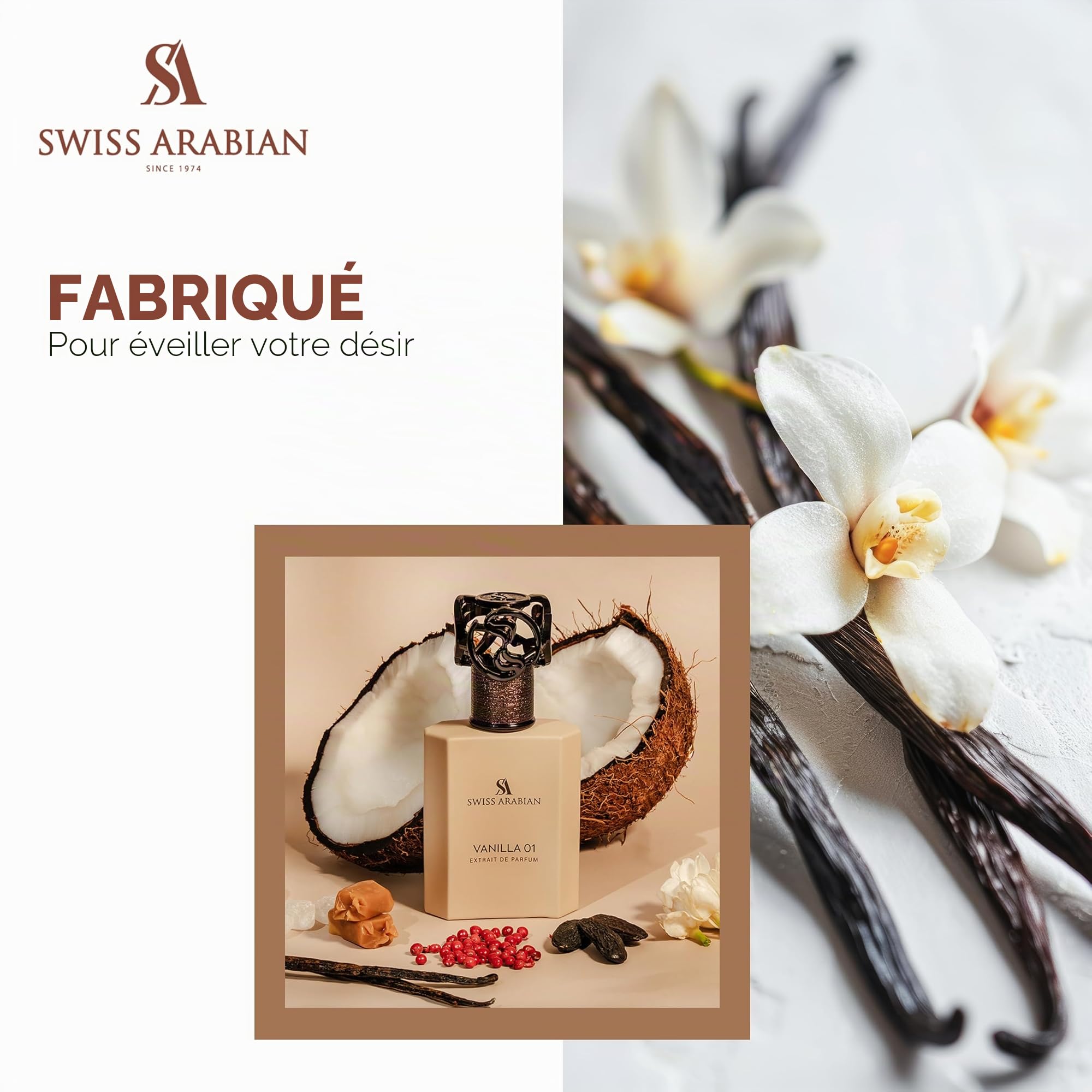Swiss Arabian Vanilla 01 Extrait De Parfum 75ml