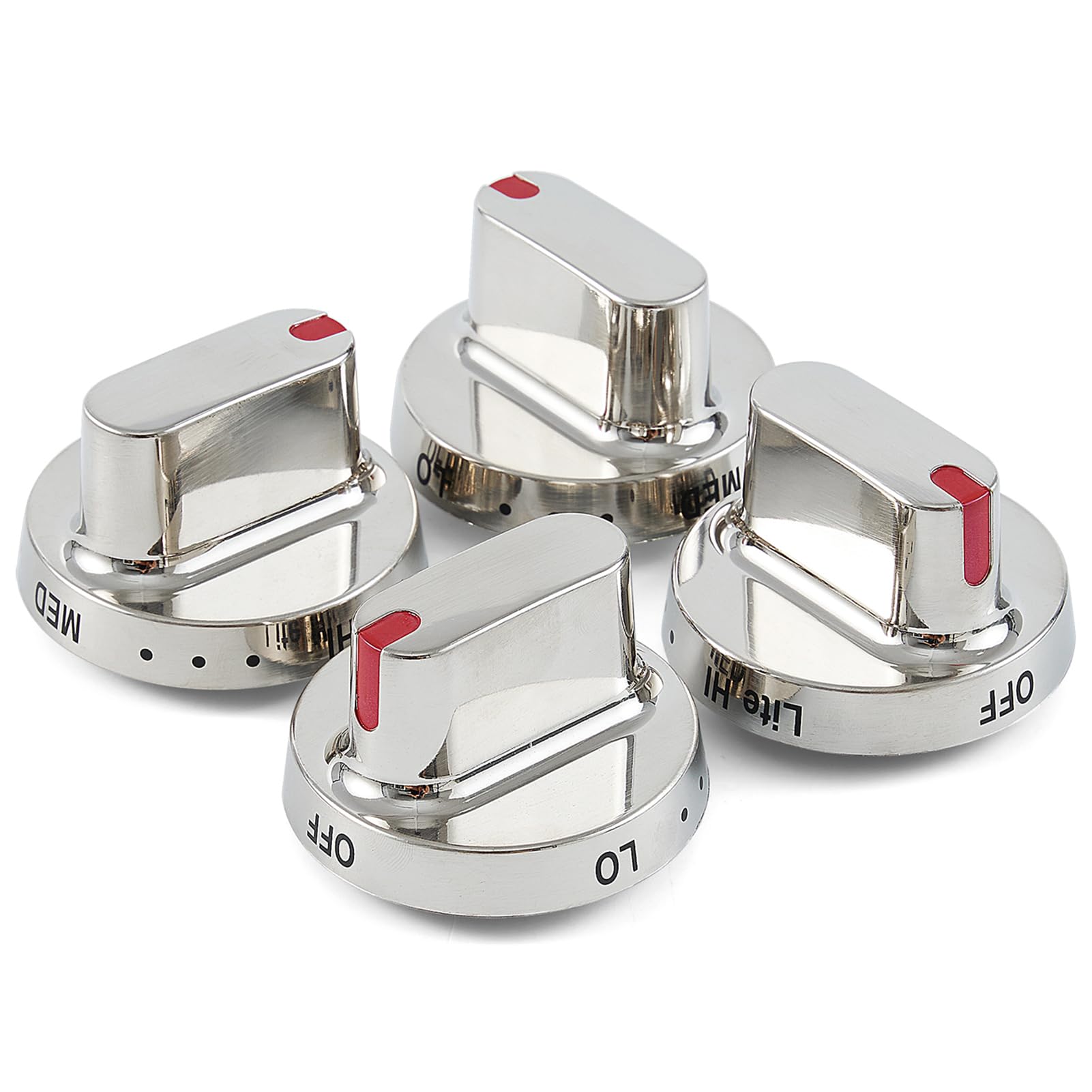Allstare DG68-00101B-01 Stove knobs Replacement Parts for Samsung Gas Electric Stove Parts Cooktop Knobs Samsung Range Parts Plastic Stove Control Knobs Burner Knobs 4 Pcs