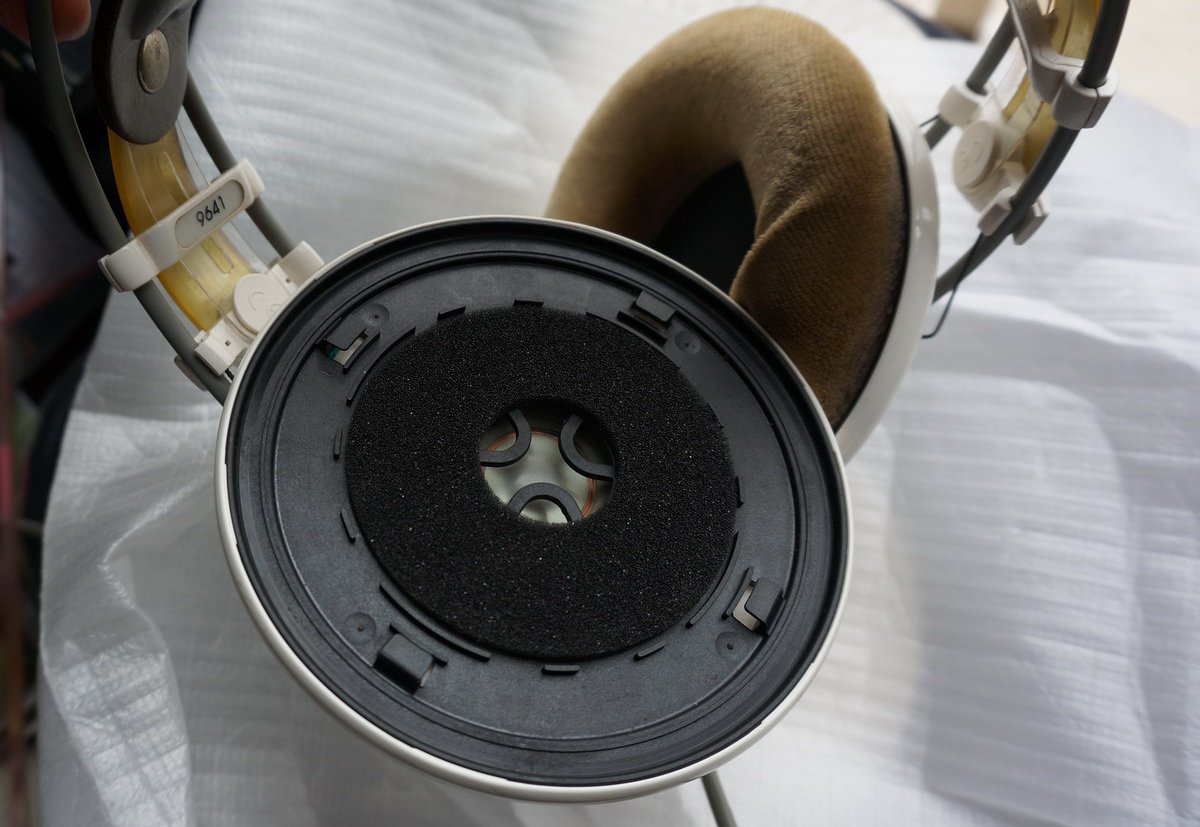 Ersatz-Ohrpolster Für AKG K701/K702/Q701 – Weicher Velours, Grau, 2 Stück, Einfach Zu Wechseln
