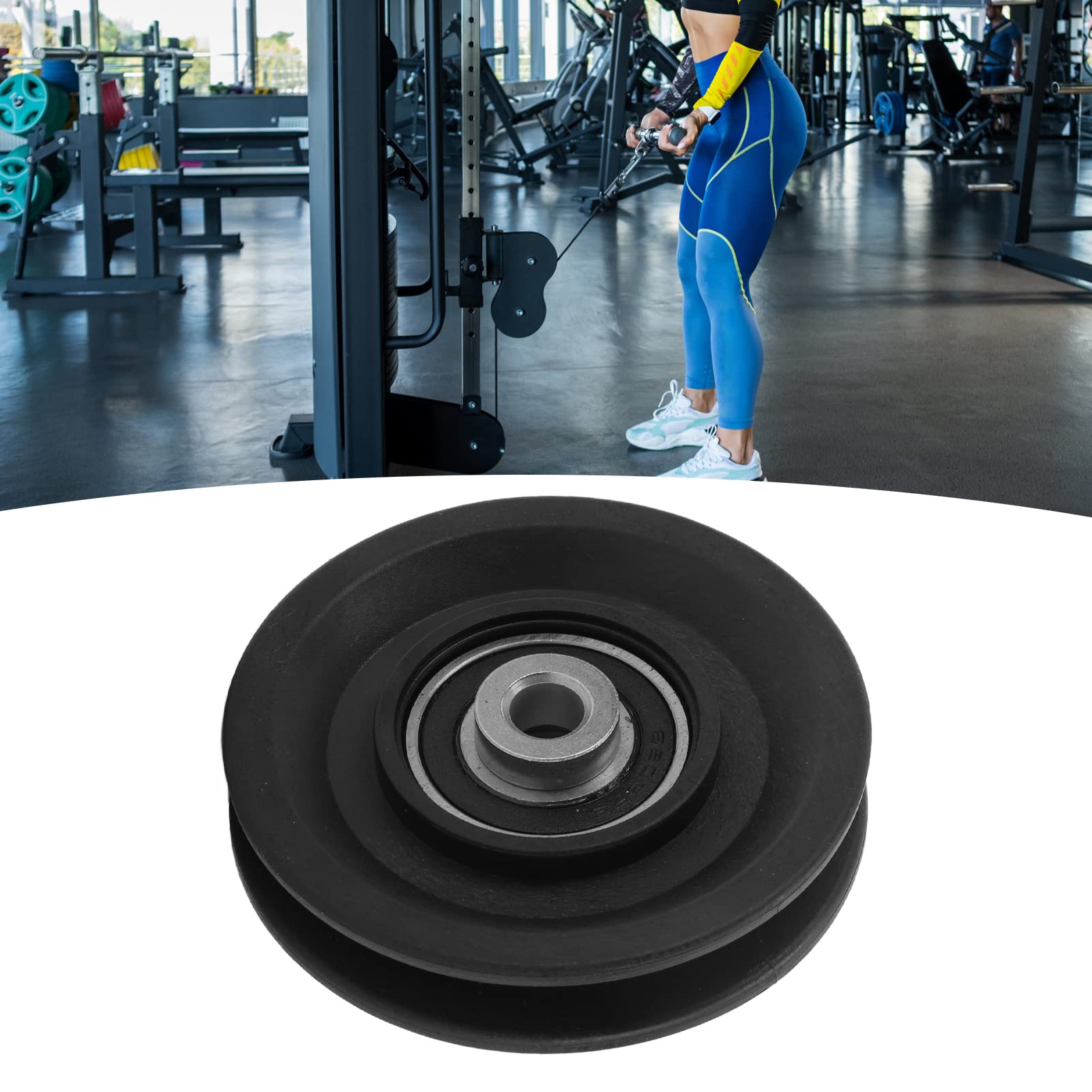 ベアリング プーリー ホイール,, 33個 外径90mm ケーブルマシン ベアリング プーリー ホイール，， 33個 外径90mm ケーブルマシン