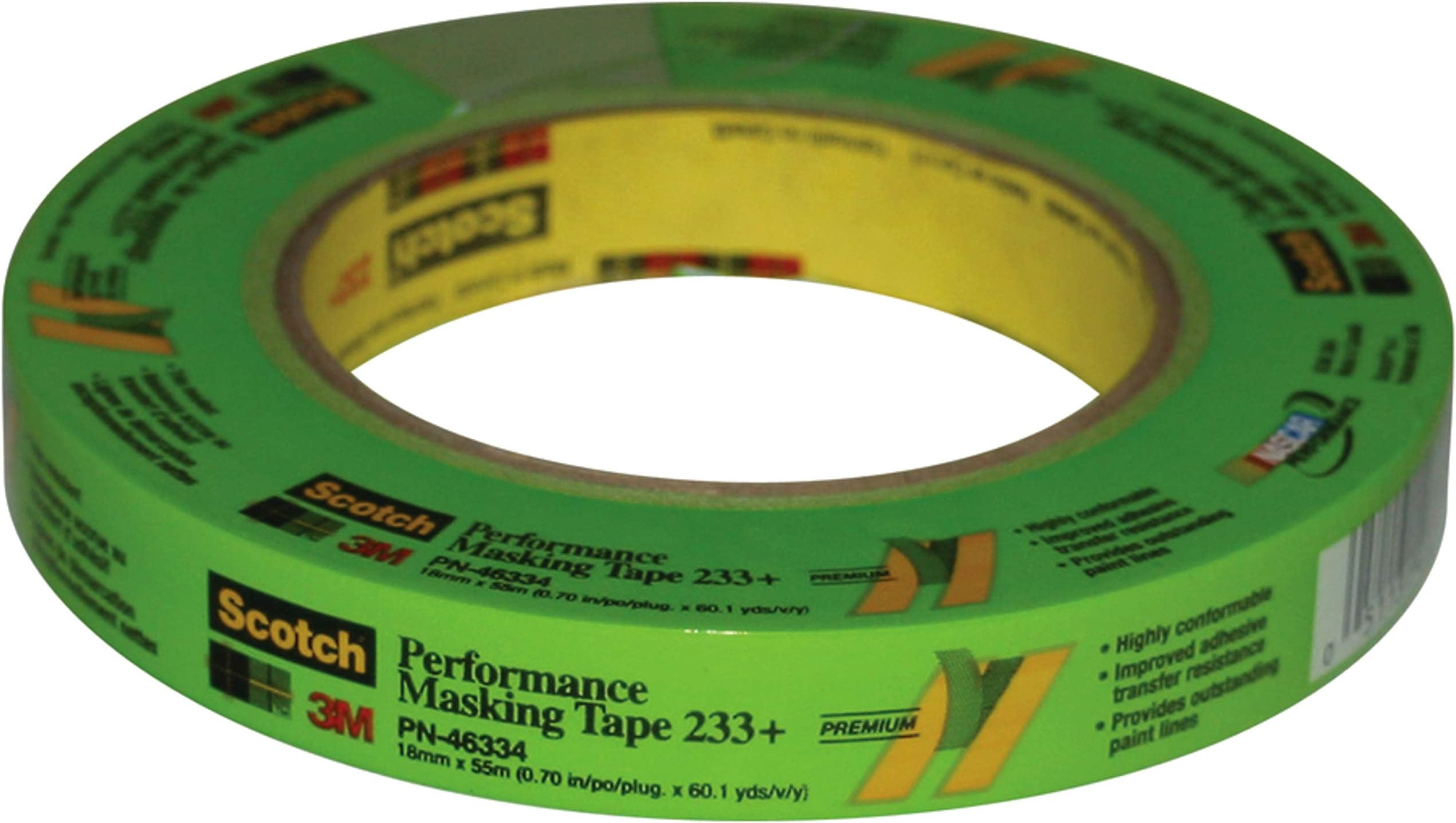 Scotch Performance Masking Tape 233+ 26332, Moisture