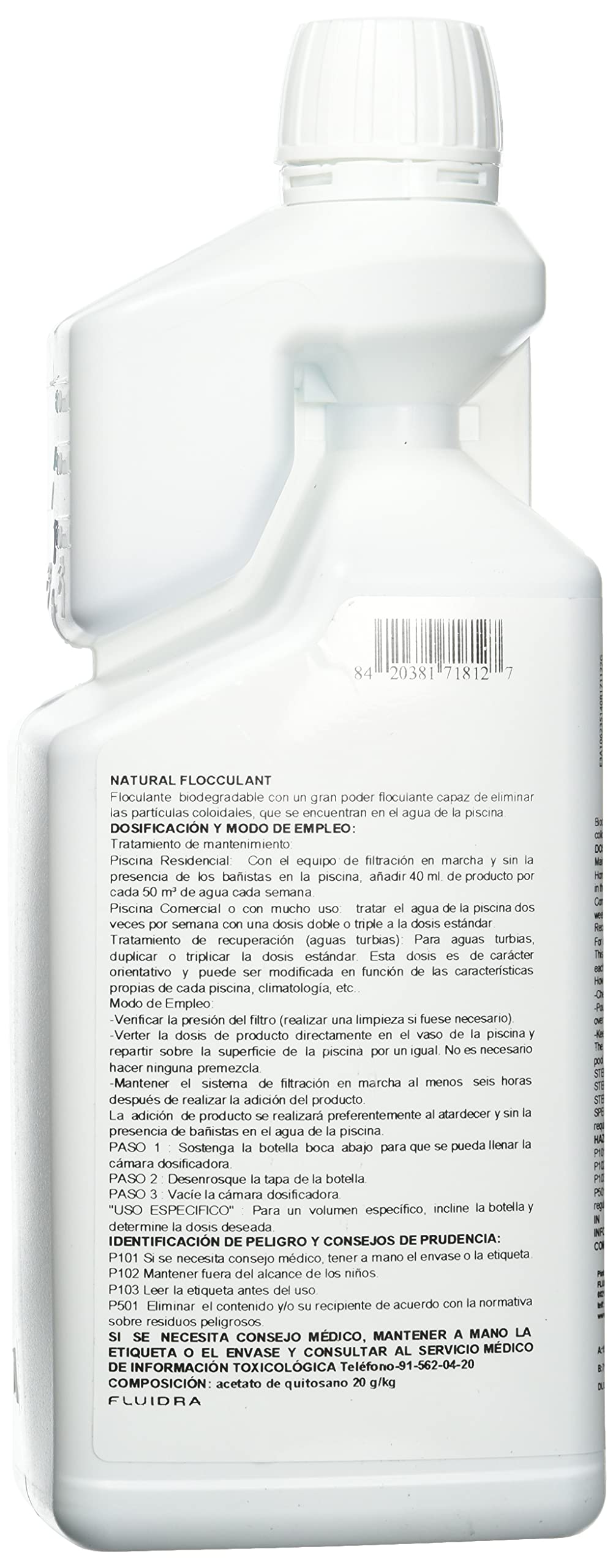 Clarificante-Floculante Natural Ctx, Azul, 1 l