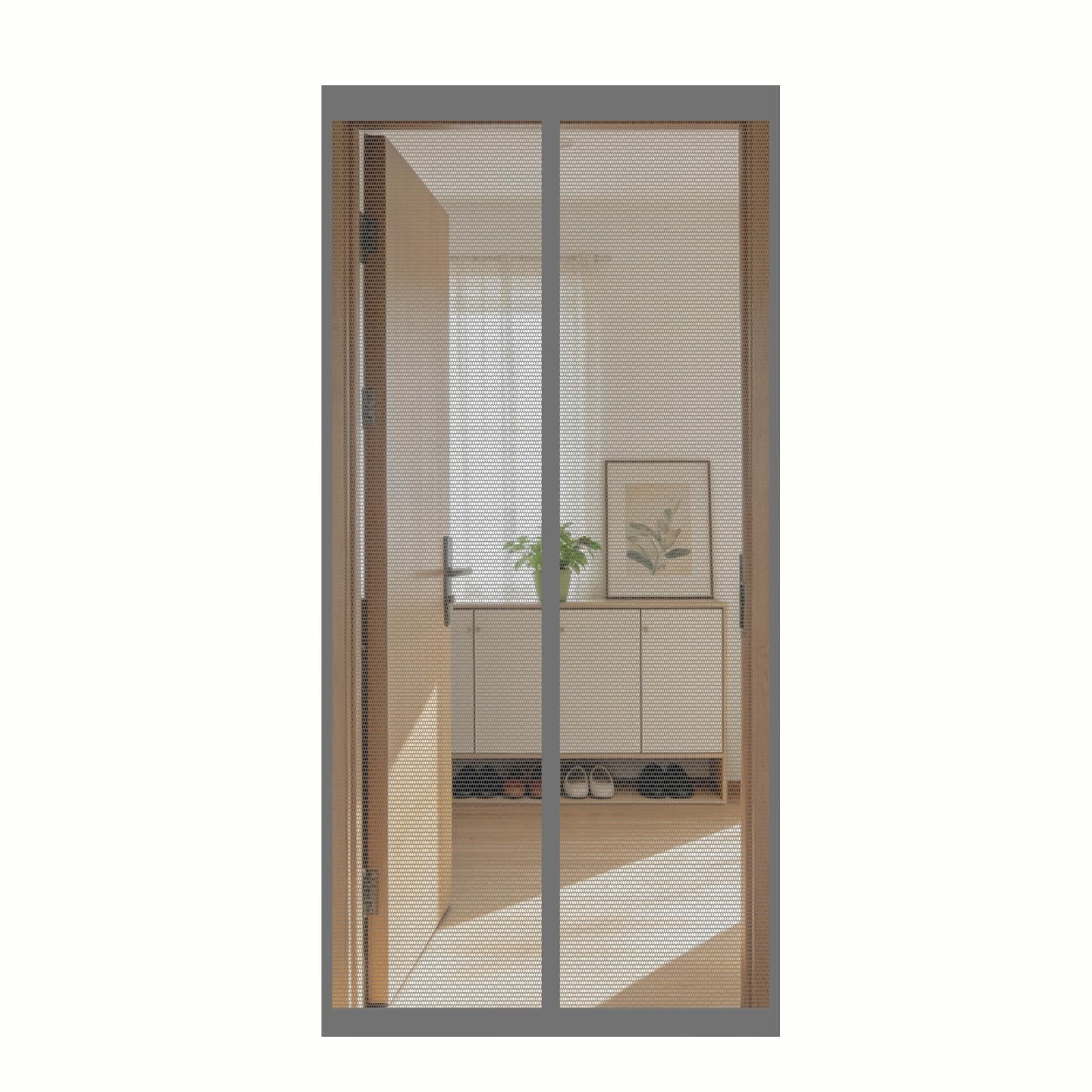 Moustiquaire porte aimantée anti-insectes pour stopper les moustiques