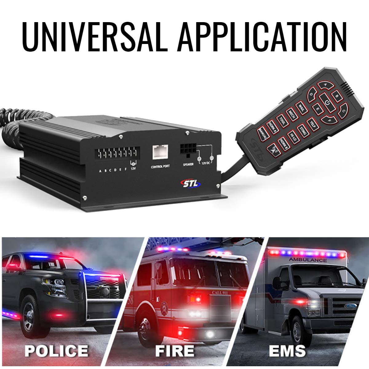 SpeedTech Lights Vireo 100Watt Handheld Emergency Veh...B01BET7DYG