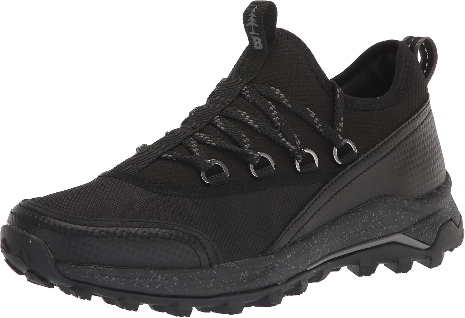 BASS OUTDOOR Men's Trek Ultralite Hiker Hiking Shoe, Black, 9
