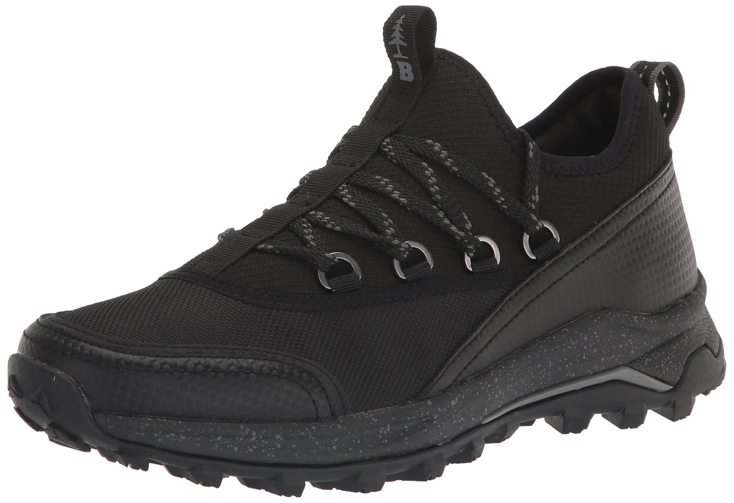 BASS OUTDOOR Men's Trek Ultralite Hiker Hiking Shoe, Black, 11