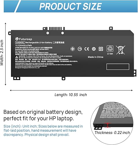 Miniatura 45 de HTO3XL L11119-855 HT03XL - Batería de repuesto para laptop HP Pavilion 15-CS3073CL 15-CU0058NR 15Z-CW100 15-CS3153CL 15T-CS200 15-CS0XXX 15-CS2064ST