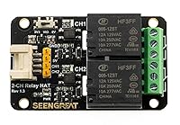 Vista 3 de Módulo de relé de 2 canales, placa de expansión de relé para Raspberry Pi Zero/Zero W/Zero WH/2B/3B/3B+/4B STM32 Ardui, aislamiento optoacoplador
