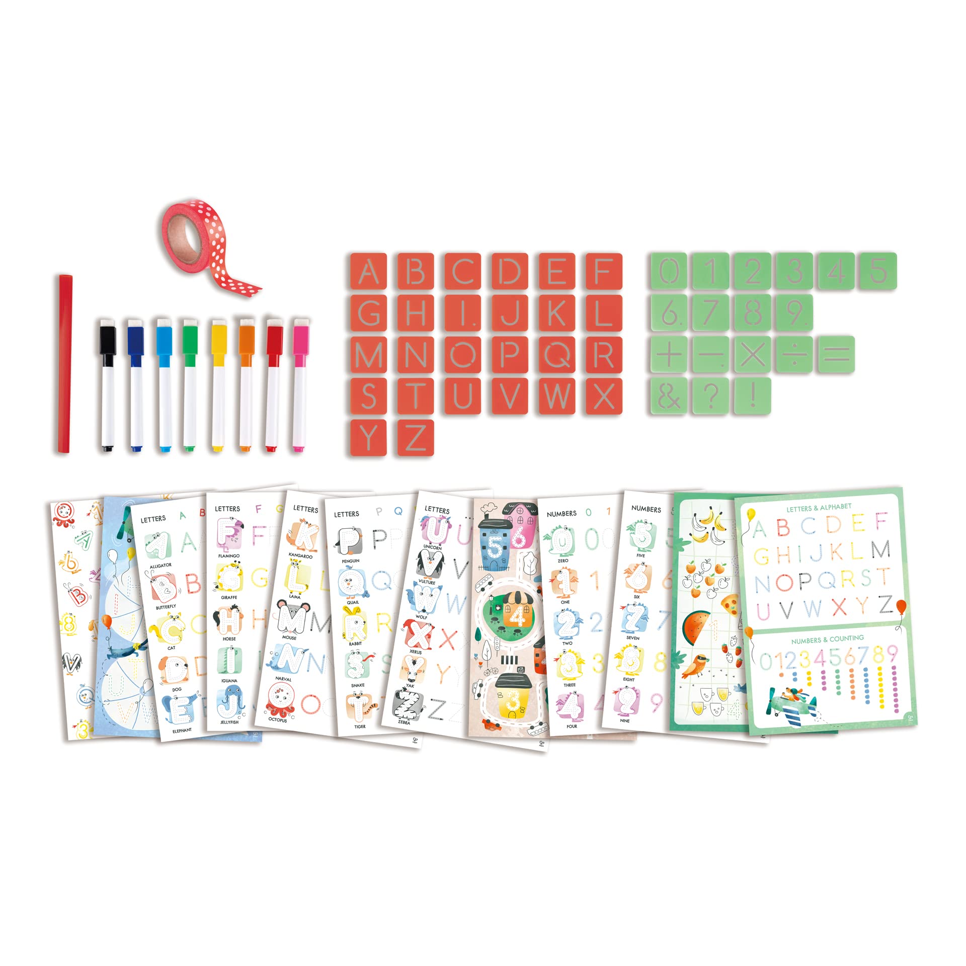 Letters And Numbers Tracing