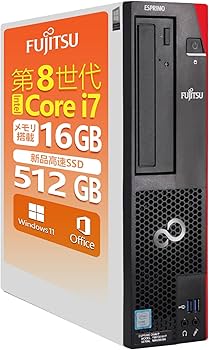 Amazon.co.jp: 【整備済み品】 デスクトップパソコン 富士通
