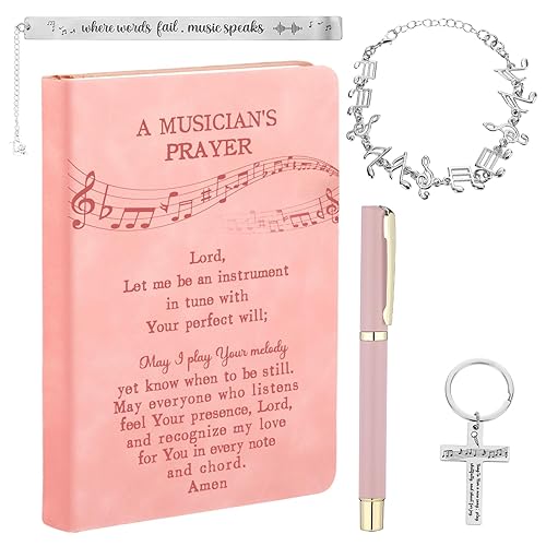 Tisancy 5 Pcs Christmas Music Lover Gifts for Women Men