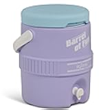 2-Gallon Retro Party Water Jug Cooler, Lilac Breeze