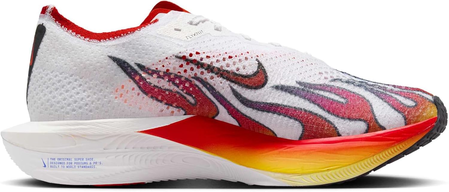 Nike Vaporfly 3 Men's Road Racing Shoes (White/Black/University Red/Habanero Red, HQ3504-100)