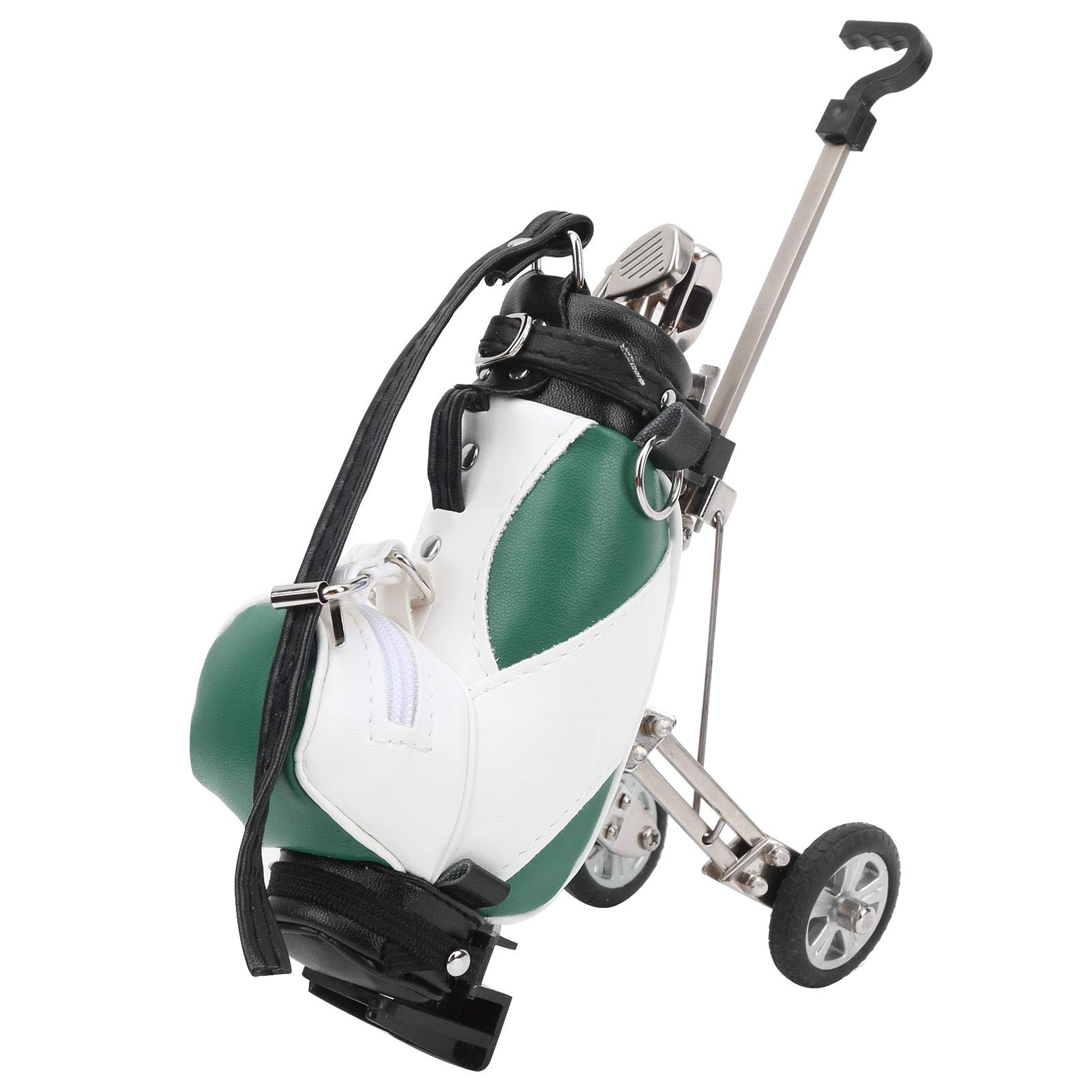 Keenso Juego de bolígrafos de golf 3 piezas con bolsa de aleación de zinc