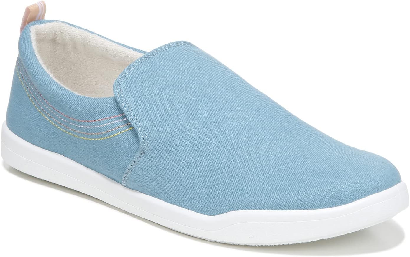 VionicBeach Marshall Slip On Sneakers for Women-Sustainable Shoes That Include Three-Zone Comfort with Orthotic Insole Arch Support, Machine Wash Safe- Sizes 5-11 Sky 6.5 Medium US