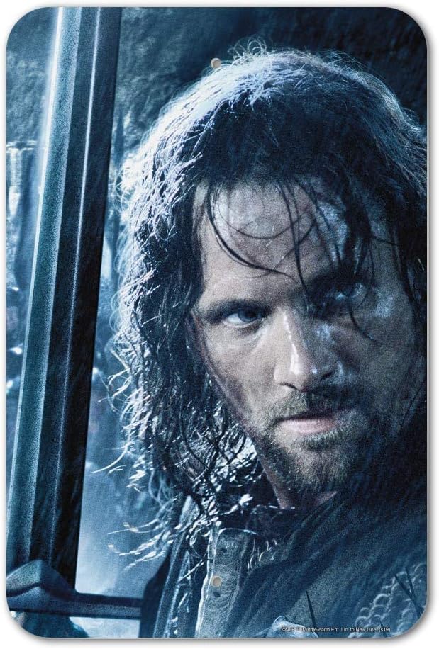 THE LORD OF THE RINGS Aragorn Character Home Business Office Sign