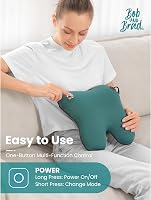 BOB AND BRAD EZBack Elektromos Hátmasszírozó Fűtéssel, Shiatsu 3D Gyúró Nyak Masszázsgép, Izomfájdalom Enyhítő Párna Hátra Nyakra Lábra 9