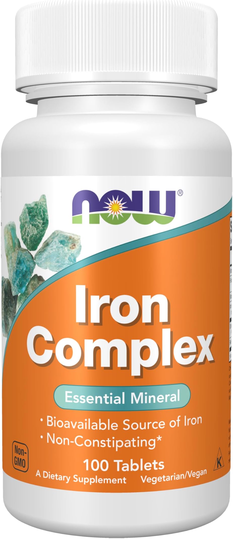 Now Foods - Iron Complex Vegetarian 100 Tablets