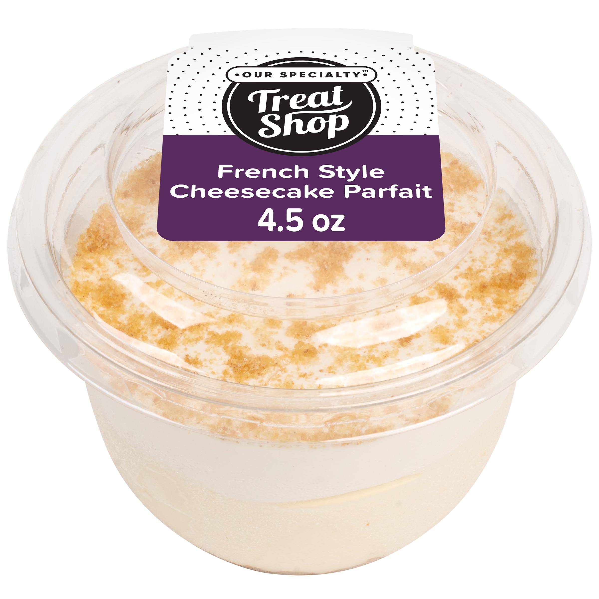 Our Specialty French Style Cheesecake Parfait Cup Frozen Single Serve Dessert Cup 4 5oz