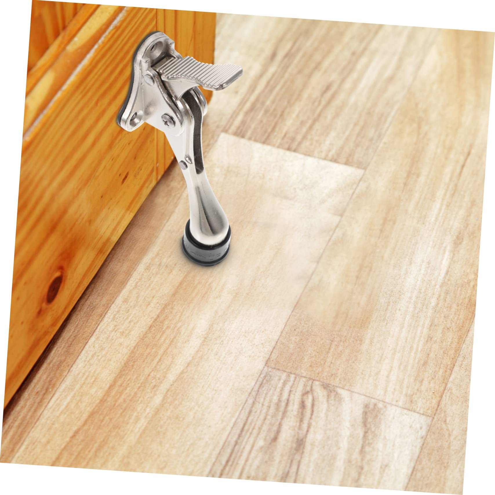 DOITOOL 4 Piezas Topes de Puerta de Seguridad Automáticos Diseño de Pedal para Casa y Oficina