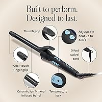 Vista 6 de Bio Ionic Long Barrel Curling Iron with Moisture Heat Technology & NanoIonic MX Versatile Curling Wand - Multiple Barrel Sizes for Tight, Classic
