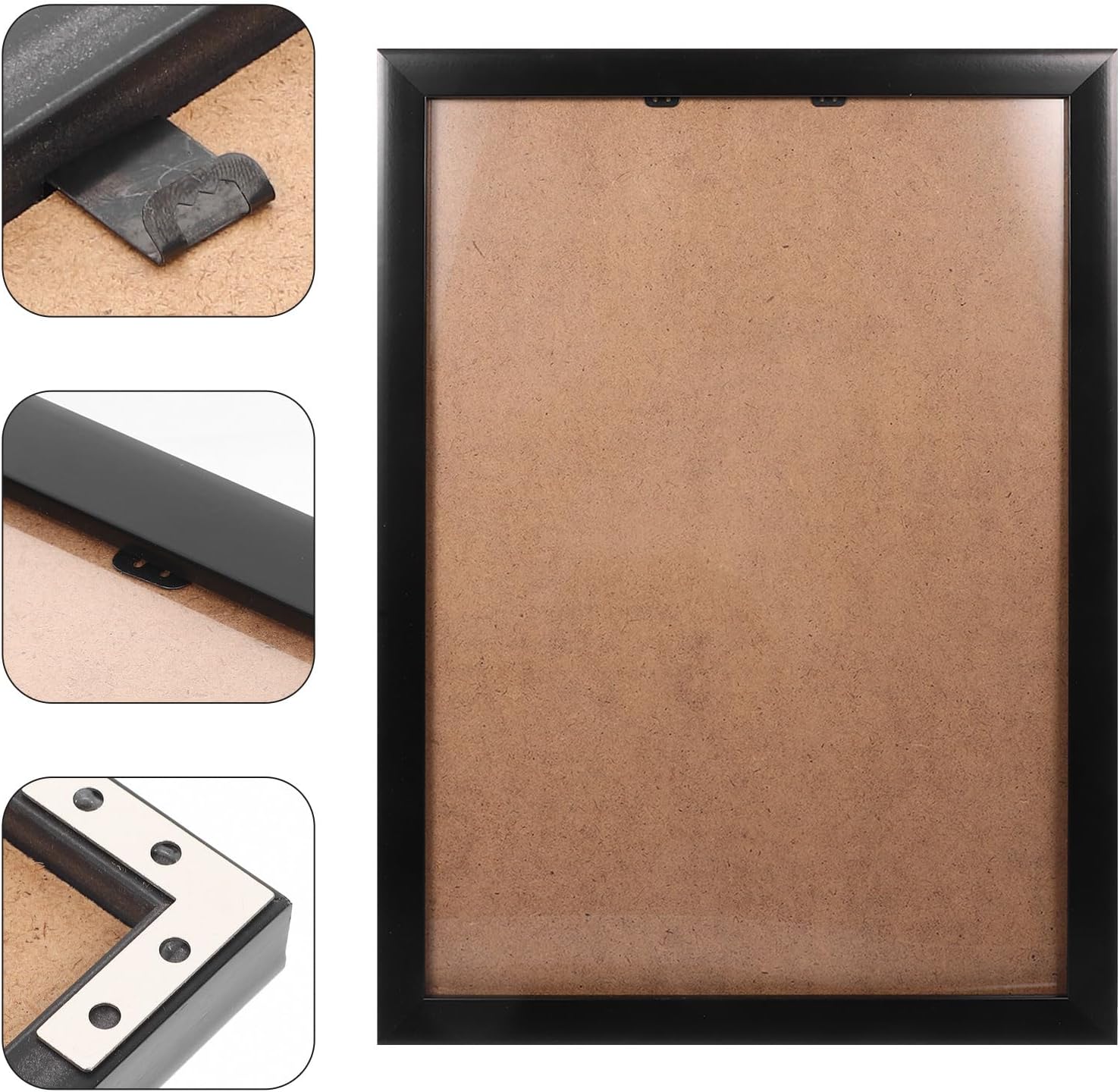 ORFOFE photo frame 16 inches frame picture display holder DIY Specimen Frame frame Specimen Holder Frame wooden floating frame clear craft frame picture frame plant plastic