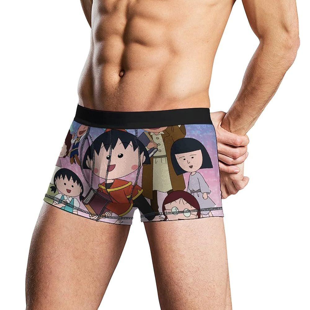 Salsation パンツ まるこ Amazon | 3ちびまる子ちゃん ボクサーパンツ メンズ 下着 通気