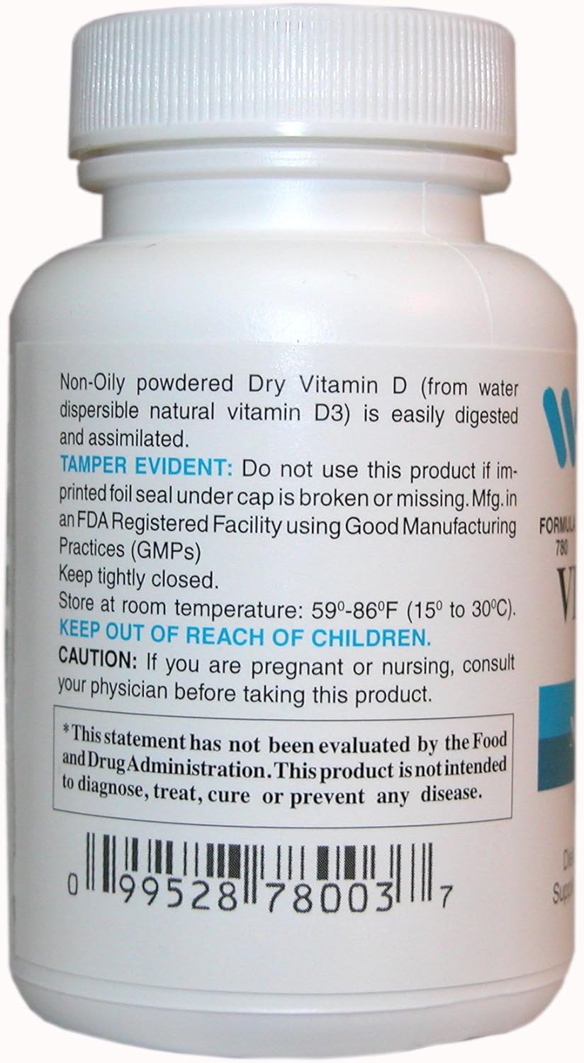 Wonder Laboratories Vitamin D-3 5,000 Iu Dry Vitamin D-3 Nutritionally Supports a Healthy Immune System, Strong Bones, and Teeth